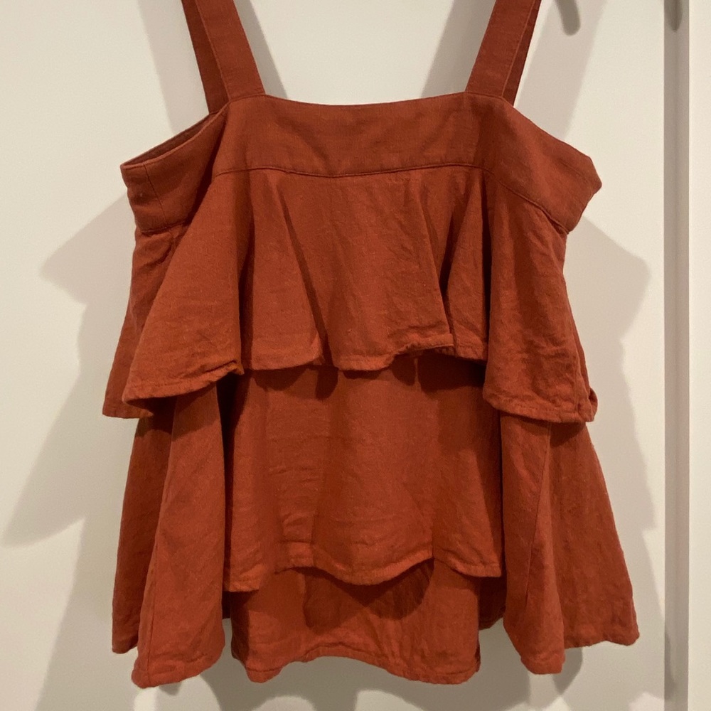 Abound XXS tiered sleeveless top